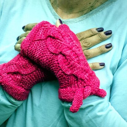 Somerset Mitts - knitting pattern