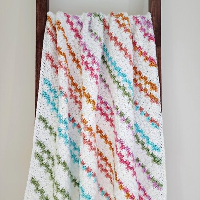 Candy Stripes C2C Blanket