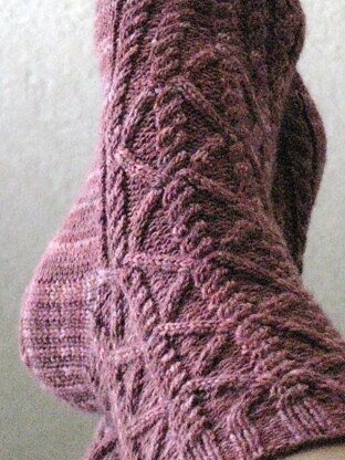 Romantic Entanglement Socks