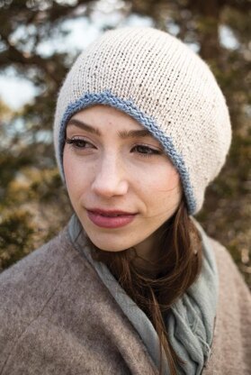 Azusa Hat in Berroco Ginkgo - 376-4 - Downloadable PDF