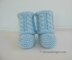 Cabled Baby Booties