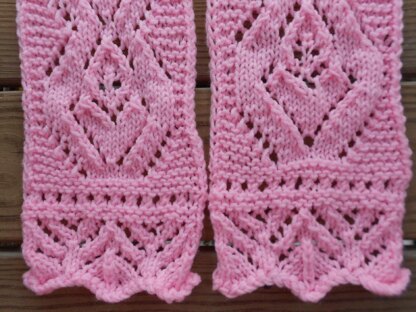 Valentines In Lace Scarf