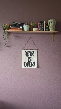 War is Over! John Lennon Tapestry