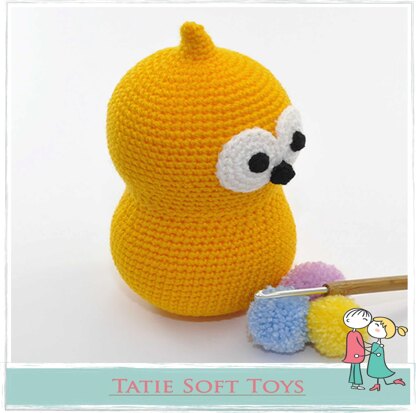 Amigurumi EDF Orange Zingy Crochet Pattern Flame Soft Toys