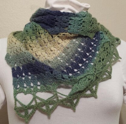 Swirling Maelstrom Shawl