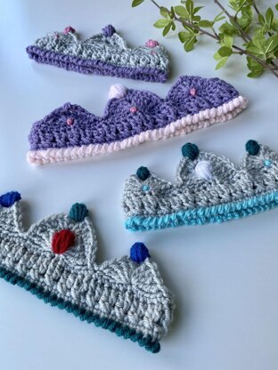 Royal Crochet Tiara