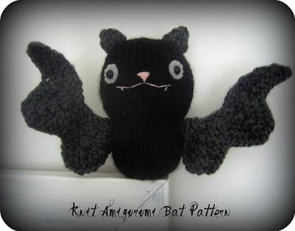 Bat Knit Amigurumi Pattern