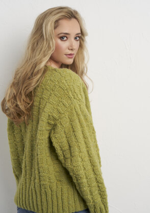 Reef Cardigan in Rowan Brushed Fleece - RTP004-0003-ENPFRP - Downloadable PDF