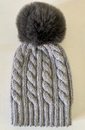 Cabled hat