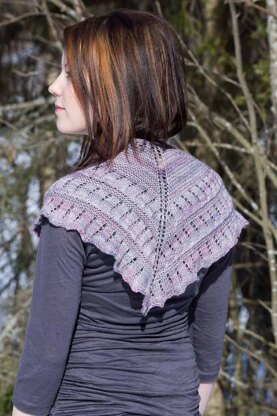 Moondust shawl