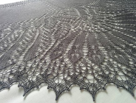 Antique silver bird wings #8