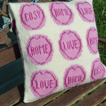 Love Hearts Cushion Cover