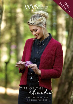 Cecilia Cardigan  in West Yorkshire Spinners Illustrious DK - Downloadable PDF