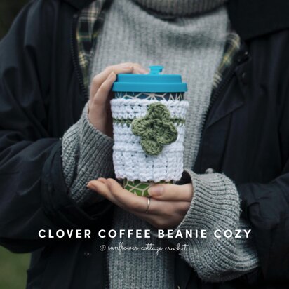 Clover Coffee Beanie Cozy