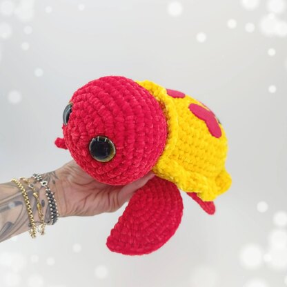 Emoji Love Turtle