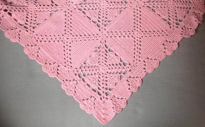 Hearts Baby Blanket N 344