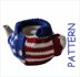 USA 2 cup Jacket cozy Tea pot warmer Independence day gift