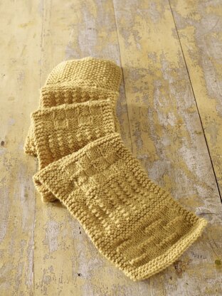 Basic Sampler Scarf in Lion Brand Wool-Ease - 70528AD