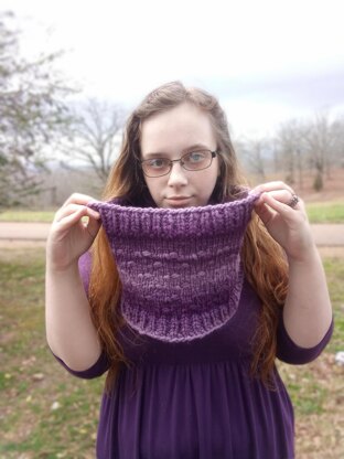 Purple Rainbow Cowl