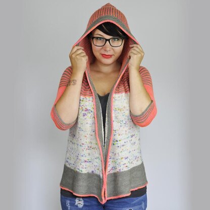 Hoodie Shawl Cardigan