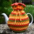 Springtime Flowers 4 Cup Teapot Cosy Knitting Pattern