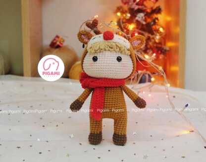 Reindeer Rudol Crochet Pattern