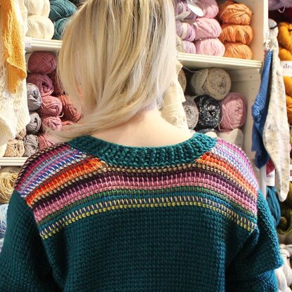 Tunisian Crochet Sweater