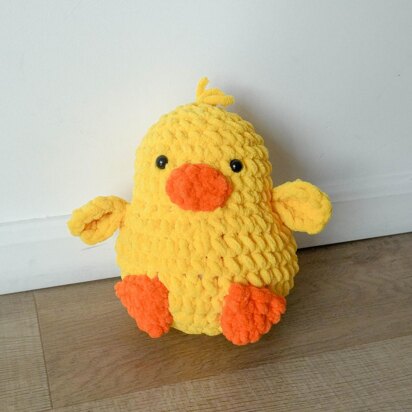 Chubby duck amigurumi