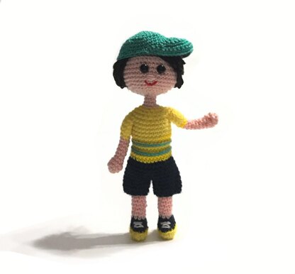 Tiny mini Boy Doll