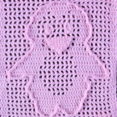 Baby Penguin Filet Blanket