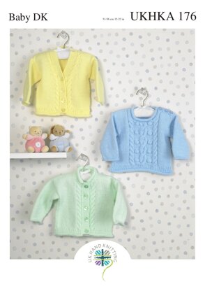 UKHKA 176 Cardigans and Sweater - UKHKA176pdf - Downloadable PDF