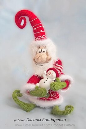 036 Santa Claus, Father Frost, Father Christmas toy Ravelry