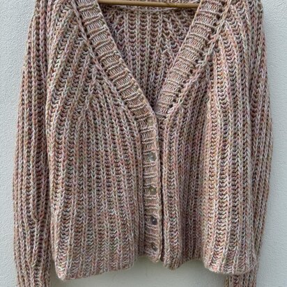 Elsie chunky brioche cardigan