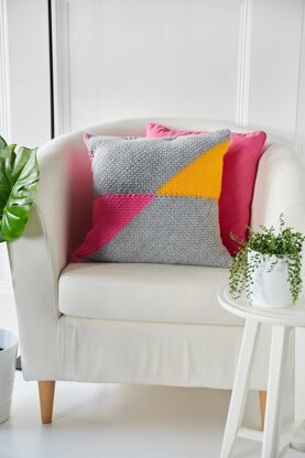 Colour Block Cushion