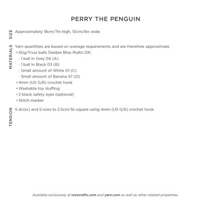 Debbie Bliss Perry the Penguin PDF