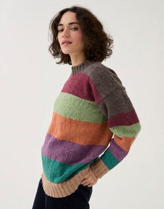 Sweater in Sirdar Loveful Recycled Tweed - 10778 - Downloadable PDF