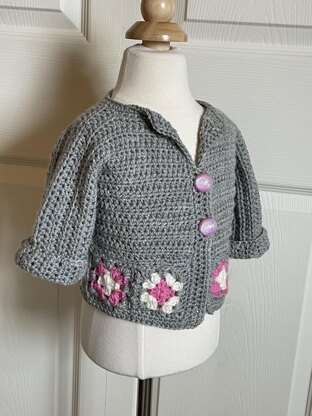 Isabella Crochet Granny Cardigan