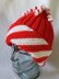 Peppermint Swirl Holiday Hat