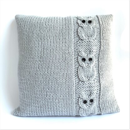 Family of Owls Cushion Cover