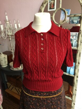 40ies inspired jumper Elfriede