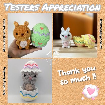 Rabbit in Easter Egg