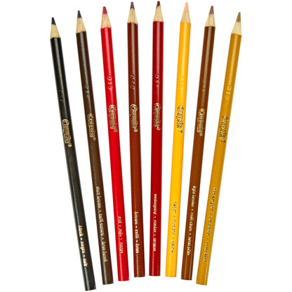 Crayola Multicultural Colored Pencils - 8/Pkg Long