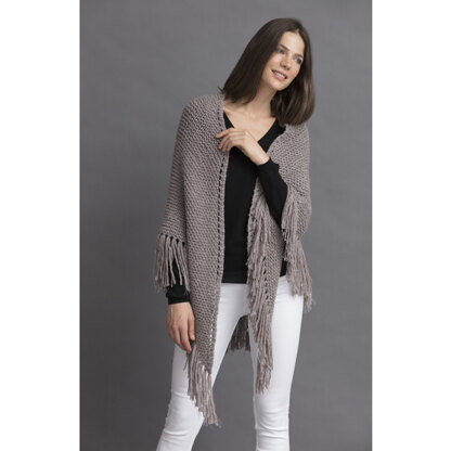String Michelle Cabled Shawl PDF