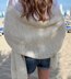 Ivory Tide Shawl