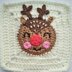 Reindeer Granny Square