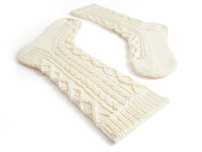 Argyle Cables Socks
