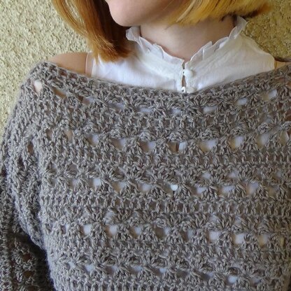 Mocha Lacy Sweater