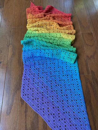 Prismatic Shawl