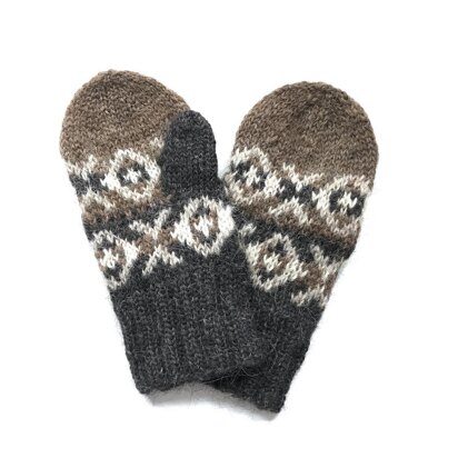 Heppinn Mittens - knitting pattern