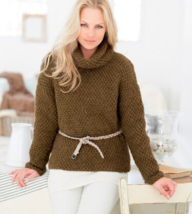 Ladies' Sweaters in Rico Fashion Highland Tweed - 135